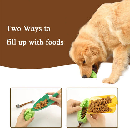 Interactive Food Dispenser Dog Chew Toy